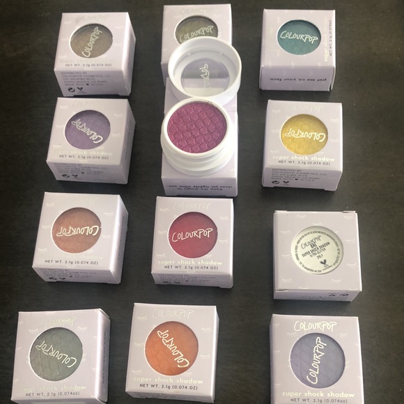 Colourpop Super Shock Shadow Lot - Picture 3 of 3